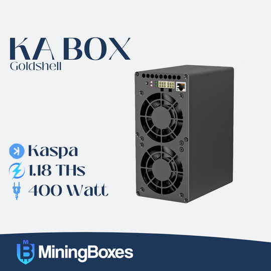 Goldshell KA BOX 1.18TH 400W Kaspa Crypto Miner