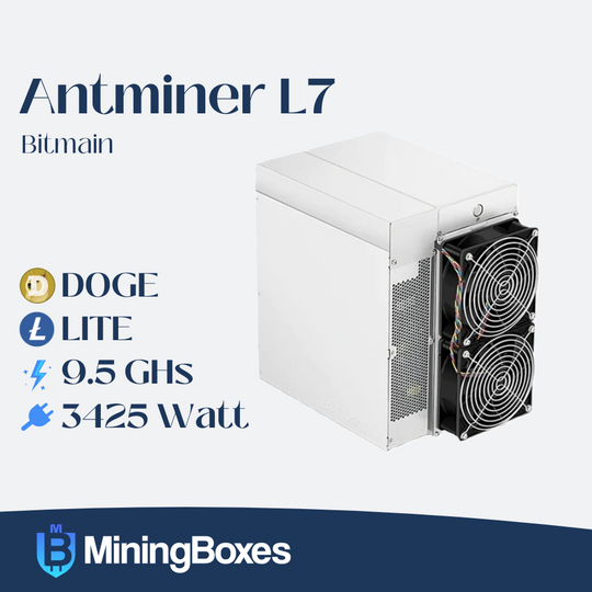 Bitmain Antminer L7 9.5GH LITECOIN & DOGE Crypto Miner